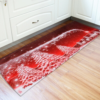

〖Follure〗Christmas Floor Entrance Door Bathroom Mat Indoor Bathtub Carpet Doormats Decor