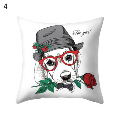 

Animal Dog Owl Rabbit Cat Gorilla Pillow Case Cushion Cover Sofa Bed Car Decor