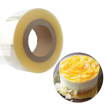 

Greensen Clear Cake Strips Transparent Cake Rolls Mousse Surrounding Edge Sheets