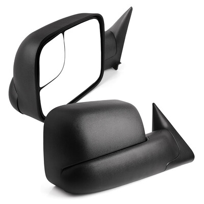 

Pair for 94-01 Dodge Ram 1500 94-02 Ram 2500 3500 Pickup Manual Tow Mirrors