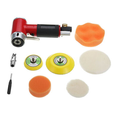 

2 3 Mini Air Sander Set Car Pneumatic Orbital Polisher Polishing Machine Tools