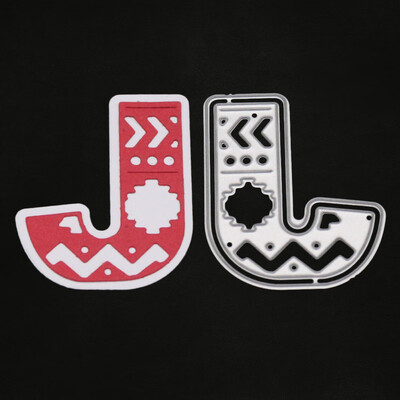 

Gobestart 5CM Large Big Alphabet Letters Cutting Dies Stencils Metal For DIY Scrapbooking