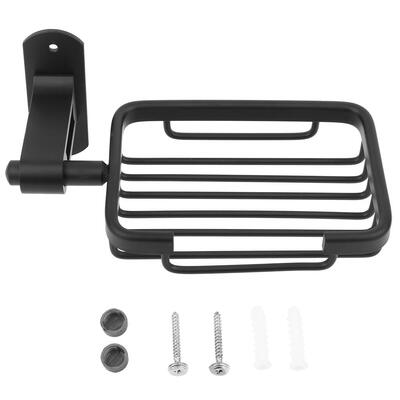 

Greensen Bathroom Aluminum Soap Holder Bathroom Wall Mounted Storage Rack Storage Rack Storage Shelf