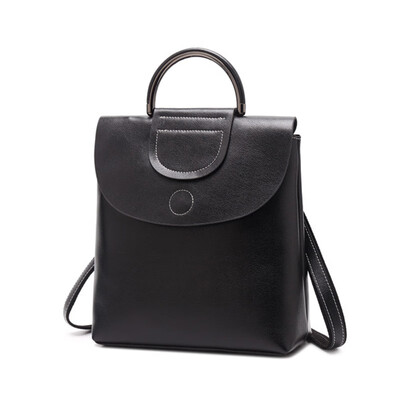 

REALER women backpack school backpack for for teenager girls spilt leather backpack for women tote bag with round top-handle