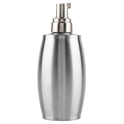 

Greensen 350ml Stainless Steel Foam Soap Lotion Dispenser Liquid Pump Bottle for Kitchen Bathroom