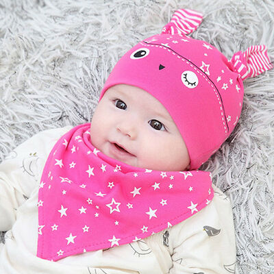 

Toddler Kids Baby Boy Girl Winter Warm Knitted Crochet Beanie Hat Cap Scarf Set