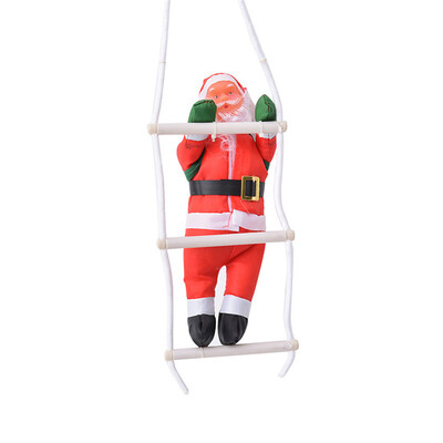 

Tailored 2019 Christmas Pendant Staircase Christmas Santa Claus Tree New Year Decor
