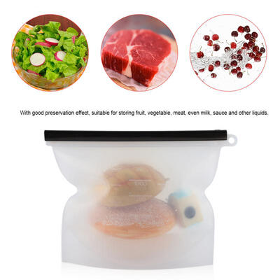 

Greensen Reusable Seal Silicone Food Storage Container Refrigerator Fruit Veg Meat Preservation Bag