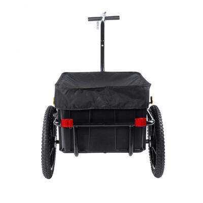 

Greensen 70L Cargo Trailer Bike Bicycle Trolley Cart Handle Carrier with Cover