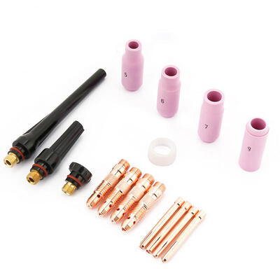 

Greensen 16pcsset WP 17 18 26 Series TIG Welding Torch Consumables Accessories