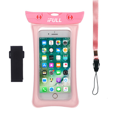 

Applicable mobile phone waterproof bag waterproof cover diving set touch screen underwater photo takeaway express swimming deep water large universal pink