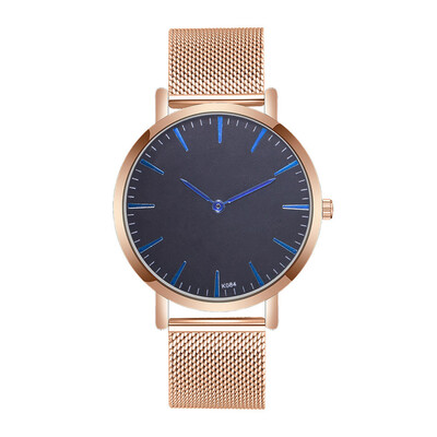 

〖Follure〗Mens Fashion Casual Alloy Steel Strap Analog Quartz Round Watch