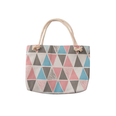 

〖Follure〗Simple And Convenient Shopping Bag Cotton And Linen Portable Storage Bag
