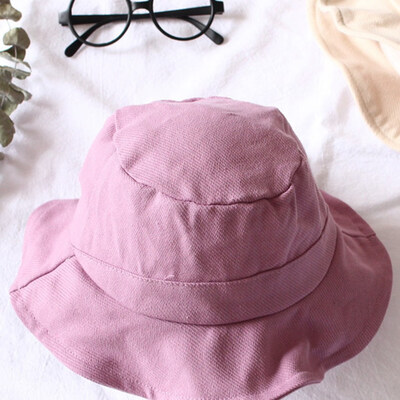 

Children Sun Hat Summer Bucket Beach Cap Wavy Brim Infant Toddler 3-6 Years Old