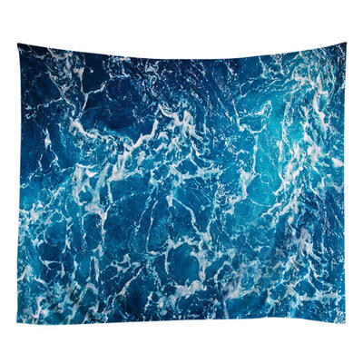 

European Beach Tapestry Polyester Wall Hanging Blanket for Wall Room Decor