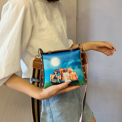

Ins super fire net red packet wild gas Sen shoulder bag handbag 2019 new fashion girl Messenger bag