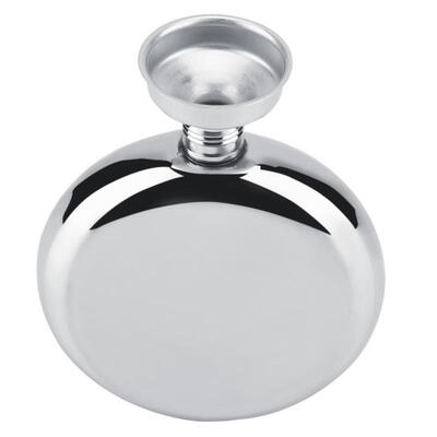 

Greensen 5oz150mL Portable Stainless Steel Wine Whiskey Flask Round Alcohol Bottle Male Gifts
