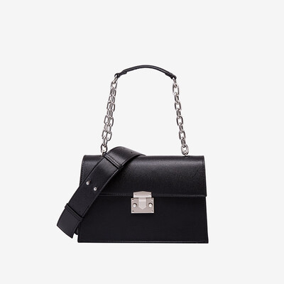 

New small bag female 2019 new wave female bag Korean version of the wild broadband shoulder bag lock small square bag Messenger bag