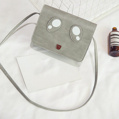 

Woman Cute Shoulder Bags Cartoon Eyes Small Square Big Girls Handbags Flap Female Mini Crossbody Bag Purses T10