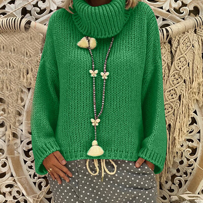 

Women Casual Long Sleeve Tops Jumper Sweater Fashion Ladies Knitwear Pullover