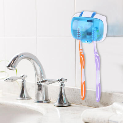

Greensen UV Light Toothbrush Sterilizer Sanitizer Cleaner Holder Tool Wall-Mounted