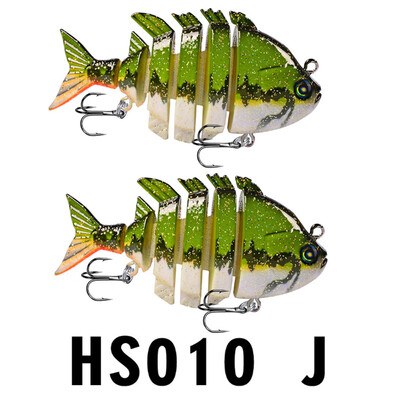 

2PCS Swimbait Lure Hook Artificial Fishing Tackles Artificial Hard Baits