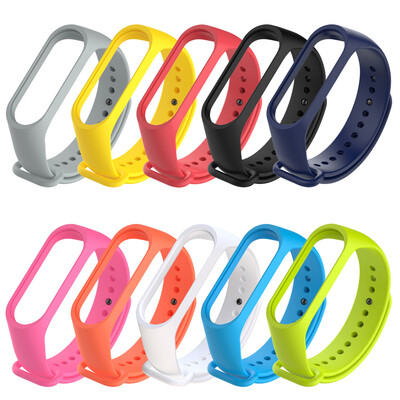 

〖Follure〗Replacement Silica Gel Wristband Band Strap For Xiaomi Mi Band 34 Bracelet 10PC