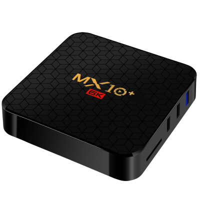 

MX10 Intelligent STB Set Top Box 6K Wifi Media Player TV Receiver Network TV Set-top Box Android 9 ALLWINNER H6 4096 2160 4GB R