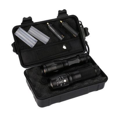

Saidsome 2pc X800 Tactical Flashlight LED Military Grade G700 Torch Lamp flashlight lamp