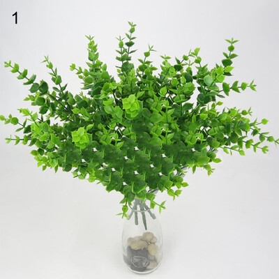 

1Pc Fake Leaf Foliage Bush Indoor Outdoor Artificial Plant Office Garden Decor