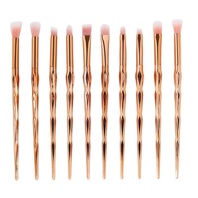 

10pcsSet Makeup Blush Brushes Cosmetic Eye Foundation Brushes Beauty Tools
