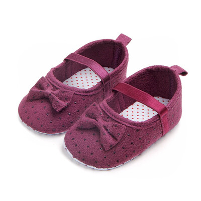 

Summer Autumn Spring Bow Canvas Cotton Baby Girl Shoes First Walkers Comfort Baby Girl Shoes