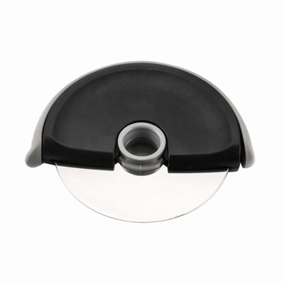 

Stainless Steel Round Pizza Wheel Cutter Cake Bread Knife Kitchen Baking Tool