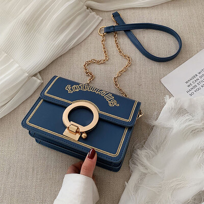 

Small fresh fairy small bag female 2019 autumn new wave Korean version of the wild single shoulder Messenger bag chic chain bag