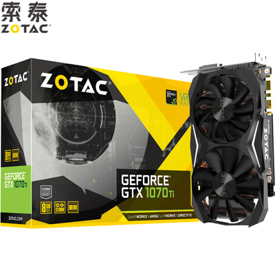 

ZOTAC GTX1070Ti Mini Eat Chicken Graphics CardGame E-sport Desktop Independent Graphics 8GD51607-16838008MHz