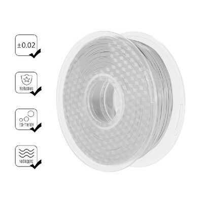 

175mm PETG Filament Lightproof PETG 3D Printer Filament 1kg22lbs Spool Dimensional Accuracy - 002 mm for 3D Advertising Word