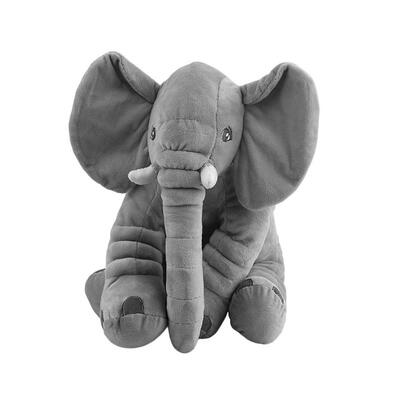 

4060cm Plush Elephant Playmate Calm Doll Shell Baby Appease Toy Accessory