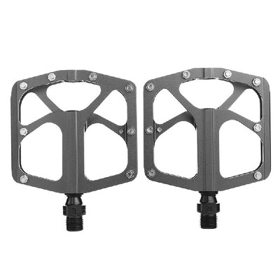 

Lightweight Bike Pedals Alloy Platform Pedals Three Bearing MTB Road Bike Cycling Pedals Cr-Mo Steel Axle