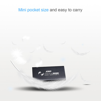 

mSATA to USB30 Case Converter Adapter External Case mSATA SSD Box External EnclosureBlue