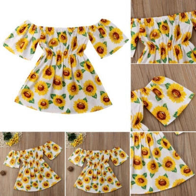 

Summer Cute Toddler Kid Baby Girl Clothes Princess Party Prom Floral Dress