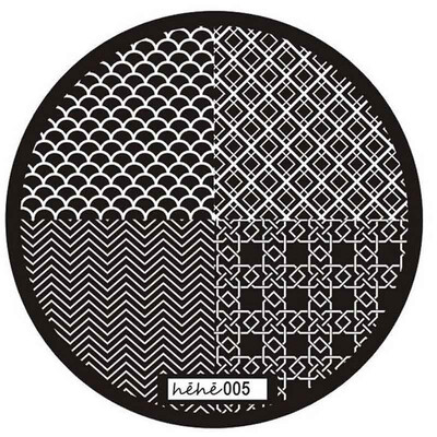 

Toponeto 2015 Pattern Nail Art Image Stamp Stamping Plates Manicure Template 005
