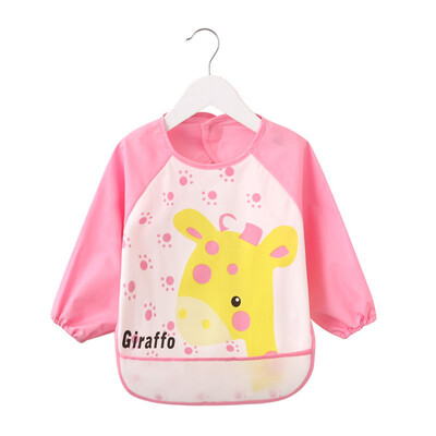 

Baby water proof smock meal apron good quality&soft smock for 0-2 years old