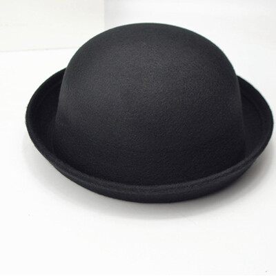 

Unisex British Style Cap Multi-color Curled Woolen Hat Jazz Cap Dome Hat