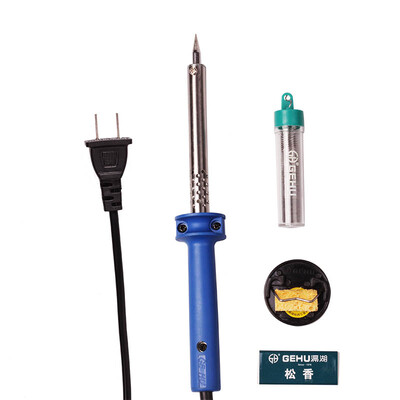 

Wuhu GEHU GH-930 electric iron set 30W external heat soldering iron solder wire rosin soldering iron high temperature sponge