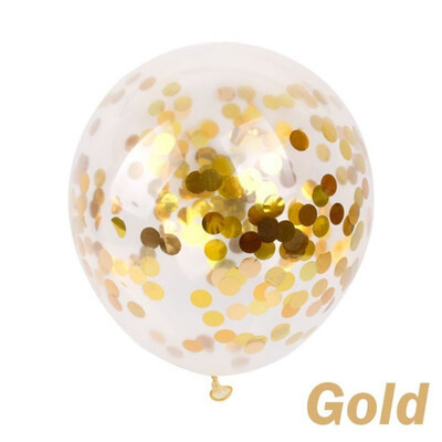 

New Hot 5pcs 12inch Multicolor Confetti Balloon Party Wedding Decoration Christmas Balloons Decoration Birthday Balloon for Kids