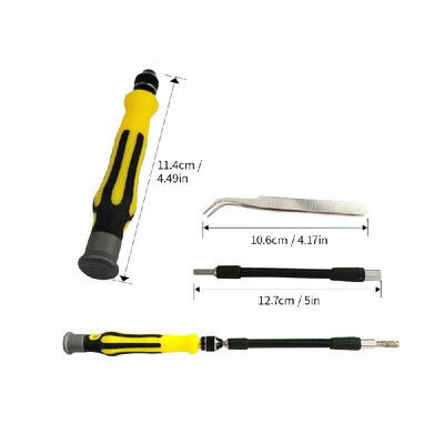 

PARON 45 in 1 Multi-functional Precision Telecommunication Tool Magnetic Torx Hex Slotted&Phillips Screwdrivers Set Repair Too