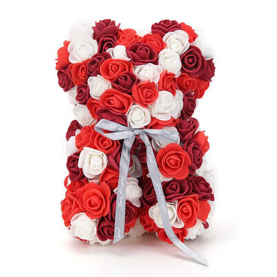 

Preserved Eternal Soap Flower Rose Bear Valentine Wedding Birthday Gift