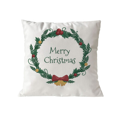 

Tailored Christmas Cotton Soft Pillow Case Sofa Waist Throw Cushion Cover Home Decor