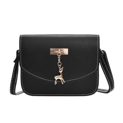 

Retro Women Messenger Crossbody Handbag PU Leather Simple Mini Shoulder Bag