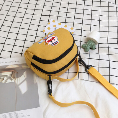 

Small bag canvas womens one-shoulder one-way one-way Korean-style Korean-style&small-sized bag